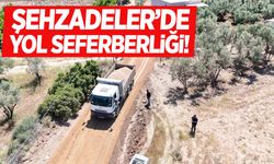Şehzadeler’de ova yollarında hummalı mesai