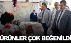 Turgutlu’da yıl sonu sergisi… Ürünler çok beğenildi