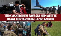 Türk askeri hayat kurtarmak için 10 bin fitten atlıyor