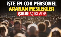 Türkiye’de en çok personel aranan meslekler belli oldu! Listenin ilk sırası şaşırttı…