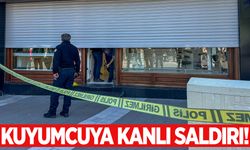 Uşak’ta kuyumcuya silahlı saldırı!