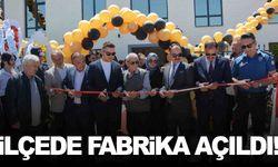 Manisa’nın ilçesinde fabrika açıldı… Protokol kurdele kesti!