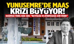 Yunusemre Belediyesi’nde maaş krizi büyüyor!