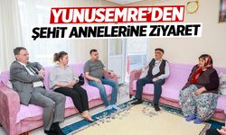 Yunusemre’den Anneler Günü’nde şehit annelerine ziyaret