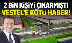 2 bin kişiyi çıkarmıştı... Vestel’e bayram öncesi kötü haber!