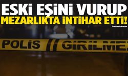 Eski eşini vurup mezarlıkta intihar etti!