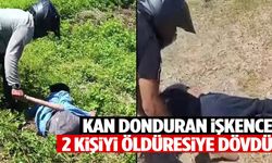 Adana’da ‘uygunsuz görüntü’ dayağı! İki kişiyi sopayla öldüresiye dövdü…