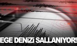 Ege Denizi’nde deprem… 4.8’le sallandı!