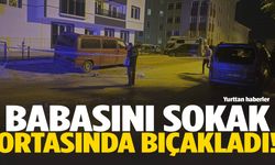 Sokak ortasında dehşet: Baba-oğul kavgası kanla bitti