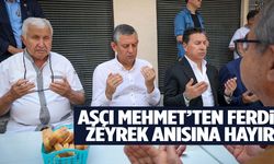 Aşçı Mehmet’ten merhum başkan Ferdi Zeyrek anısına hayır