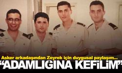 Asker arkadaşından Ferdi Zeyrek’e duygusal veda