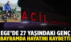 Bayramda acı kaza! 27 yaşındaki genç feci şekilde can verdi!