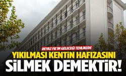 Beyaz Fil’in geleceği tehlikede… Yıkılması kentin hafızasını silmek demektir!