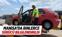 Binlerce sürücüye bayram bilgilendirmesi