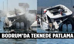 Bodrum’da tekne patladı… 3 kişi yaralandı!
