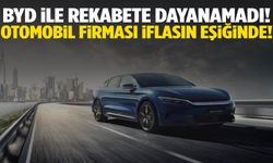 BYD ile rekabete dayanamadı: Otomobil markası iflasın eşiğinde…