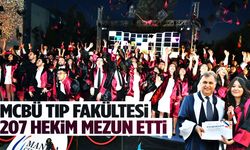 MCBÜ Tıp Fakültesi 25. dönem mezunlarını verdi