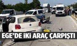 Ege’de iki araç çarpıştı: 1 ölü, 3 yaralı