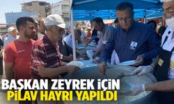 Ferdi Zeyrek için pilav hayrı düzenlendi