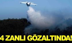 Foça yangınıyla ilgili gözaltılar var!