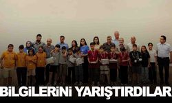 Bilgi yarışmalarında büyük heyecan… Şehit Esin Akay İlkokulu ve Ortaokulu zirvede
