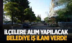 İlçelere alım… Manisa’da belediye iş ilanı verdi!