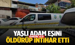İzmir'de dehşet: 75 yaşındaki adam eşini öldürüp intihar etti