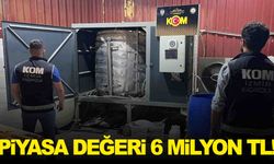 İzmir’de kaçak içkiye darbe… Piyasa değeri 6 milyon TL!