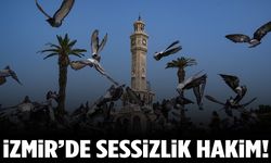İzmir'de kent merkezinde bayram sessizliği hakim