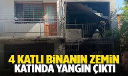 İzmir’de korkutan yangın: 4 katlı binada mahsur kalan genç kız kurtarıldı