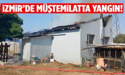 İzmir’de yangın! Bebek ağır yaralandı!