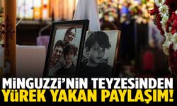 Minguzzi'nin teyzesinden yürek burkan bayram paylaşımı