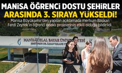 Manisa 10 sıra birden yükseldi!