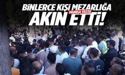Manisa Ferdi Başkan’ı gözyaşlarıyla uğurluyor… Vatandaşlar Çatal Mezarlığı’na akın etti!