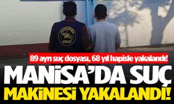 Manisa’da 89 ayrı suçtan aranan zanlı yakalandı!