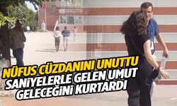 Manisa’da panik dolu anlar! Nüfus cüzdanını unuttu, saniyelerle sınavı kaçırmaktan kurtuldu