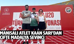 Manisalı atlet Kaan Sarı’dan çifte madalya sevinci