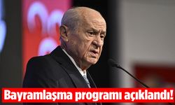 MHP’nin bayramlaşma programı açıklandı: CHP listede yok…