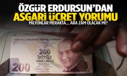 Milyonlar merakta… Asgari ücrete ara zam olacak mı? Erdursun’dan dikkat çeken tahmin!