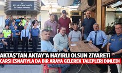 Müdür Aktaş’tan Kula İlçe Emniyet Müdürü Aktay’a hayırlı olsun ziyareti