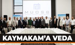 Muradiye OSB’den Kaymakam Kantay’a veda
