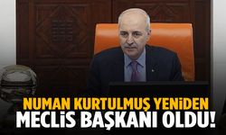 Numan Kurtulmuş yeniden TBMM başkanı oldu!