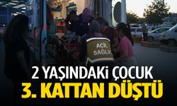 Otelde korkunç olay… 2 yaşındaki çocuk 3. kattan düştü