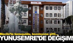 Yunusemre Belediyesi’nde değişim… Meclis’te gündeme geldi!
