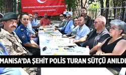 Şehit polis Turan Sütçü anıldı