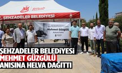 Şehzadeler Belediyesi'nden Mehmet Güzgülü anısına helva hayrı