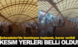 Şehzadeler’de kurban kesim yerleri belirlendi… 4 noktada kesim yapılacak!