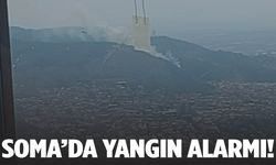 Soma’da yangın alarmı: Aynı gün içinde ikinci yangın!