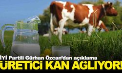 İYİ Partili Özcan’dan ‘Süt üreticilerine destek olun’ çağrısı!