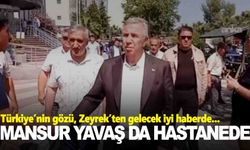 Mansur Yavaş Manisa’ya geldi… Başkan Zeyrek’in son durumu hakkında bilgi aldı